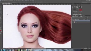 Как изменить цвет волос в фотошопе