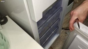 КАК ПЕРЕВЕСИТЬ ДВЕРЦУ ХОЛОДИЛЬНИКА