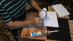 ? ?  Разбился плафон люстры, склеил его с помощью силиконового герметика.