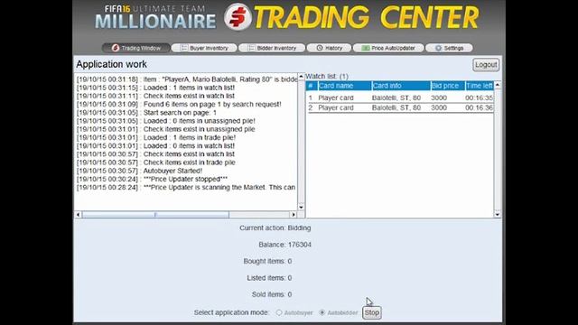 Fifa 16 ultimate team MILLIONAIRE trading robot! смотреть онлайн