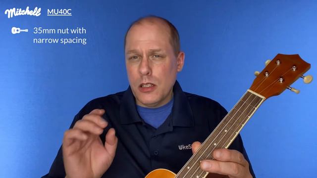 UkeGuide Ukulele Review: Mitchell MU40C Concert Ukulele смотреть онлайн