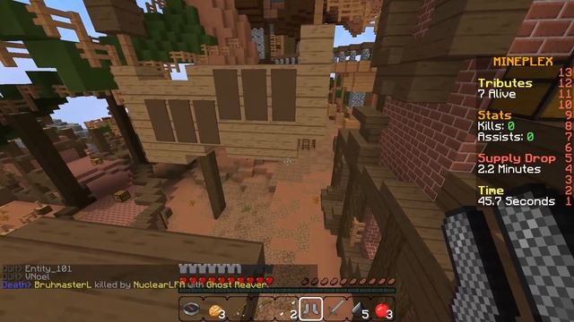 Hunger Games 261 - Action Packed PvP Minecraft Content (Part 002) смотреть онлайн