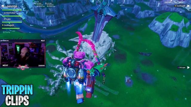 Streamers *REACT* To The *NEW* Robot VS Monster *EVENT* in Fortnite Season 9! | Trippin Clips смотреть онлайн