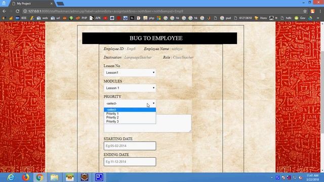 Faculty Task Allocation and Management in Java смотреть онлайн