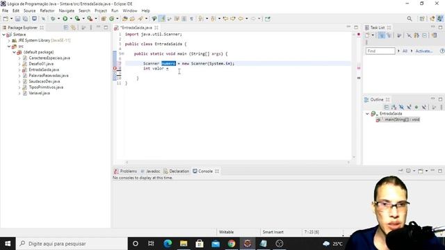 COMO USAR ENTRADA E SAIDA NO JAVA COM A CLASSE SCANNER parte 01 # 17 D3V COD3 смотреть онлайн