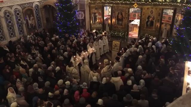 The Nativity of our Lord. All-Night Vigil at St Elisabeth's/Рождество Христово. Всенощное бдение. смотреть онлайн