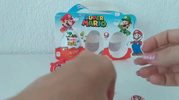 NEW KINDER JOY SUPER MARIO. ОБЗОР КИНДЕР ДЖОЙ СУПЕР МАРИО