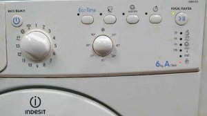 Сброс программы стиральной машины INDESIT IWB 6105