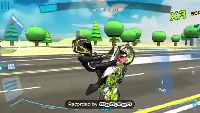 Играю в игру stunt bike freestyle смотреть онлайн