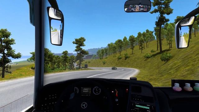 Mercedes Travego 15 SHD | ETS 2 1.46 | Antalya Dağ Yolları | ALANYALILAR #ets2 #gameplay смотреть онлайн