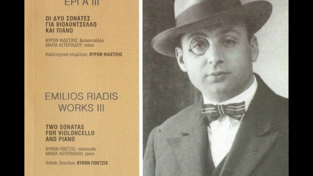 EMILIOS RIADIS SONATA FOR VIOLONCELLO AND PIANO no1 part2.wmv смотреть онлайн