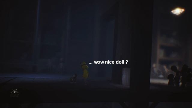 little nightmares: funny moment of six vs janitor Boss Fight смотреть онлайн