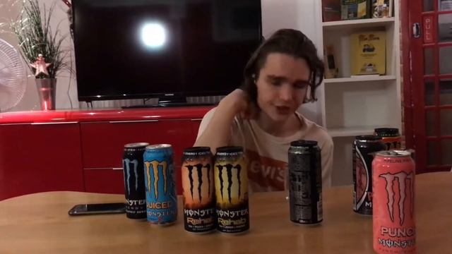 Обзор энергетиков Monster смотреть онлайн