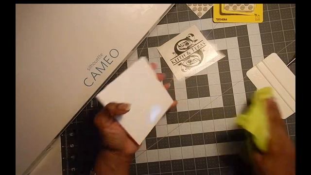 Making a split letter coaster using a ceramic tile смотреть онлайн