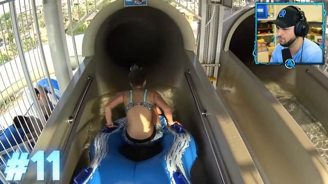 World's *BEST* Water slides that ACTUALLY EXIST! смотреть онлайн