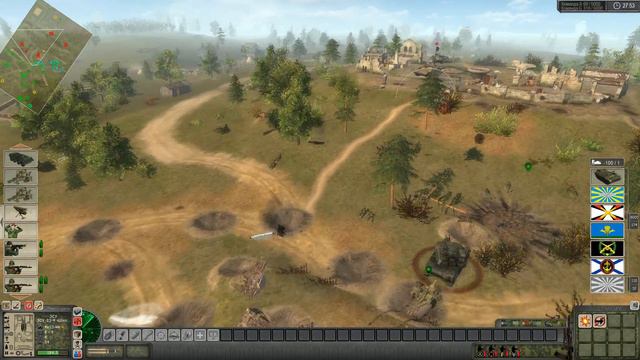 В тылу врага 2 Лис пустыни сетевая игра 4vs4 Россия Cold War часть 40 смотреть онлайн