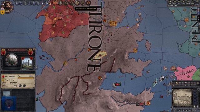 RIVER KING CIVIL WAR! Crusader Kings 2: Game of Thrones: House Baratheon #2 смотреть онлайн