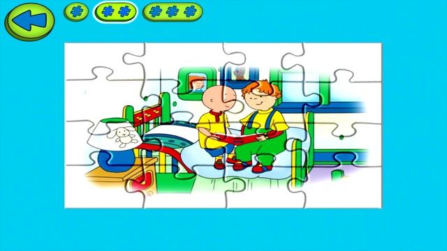 Caillou House Of Puzzles App - Educational Kids Games смотреть онлайн
