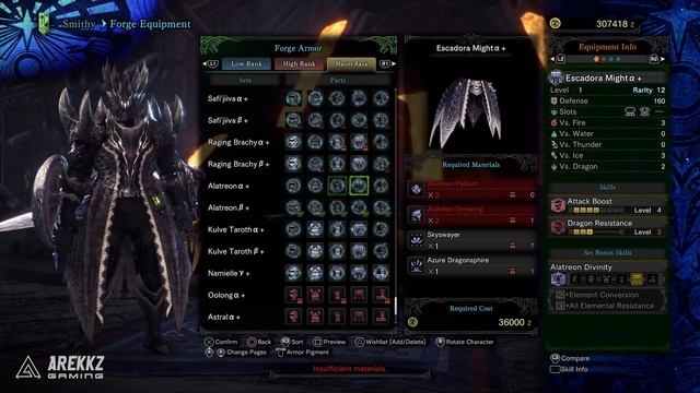 Monster Hunter World Iceborne | Alatreon Armor Set, Armor Skills & All Weapons Showcase смотреть онлайн