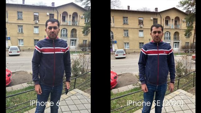 iPhone 6 vs iPhone SE 2020 camera test и сравнение смотреть онлайн