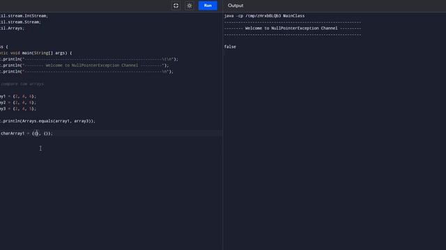 How To Compare Simple/Multidimensional Arrays In JAVA ? смотреть онлайн
