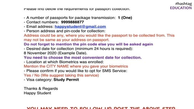 How to Submit Passport at #VFS Canada for Visa Stamping | 2 WAY COURIER SERVICE | hashtag EDUCATION смотреть онлайн
