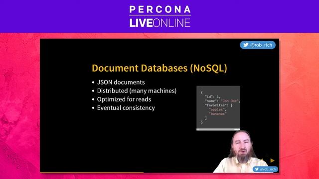 Rob Richardson - SingleStore - Databases in the Microservices World - Percona Live 2021 смотреть онлайн
