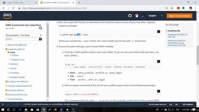 4 Install MySQL Client and AWS CLI-aws смотреть онлайн