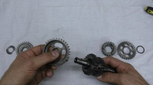 Последовательность сборки вторичного вала кпп моторов 165 FMM и выше