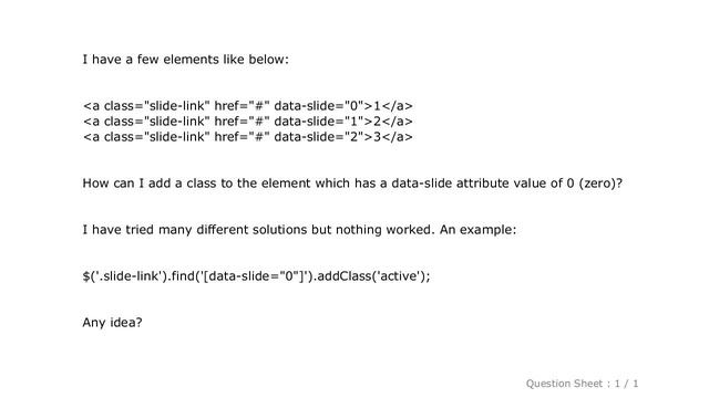 CSS : jQuery find element by data attribute value смотреть онлайн