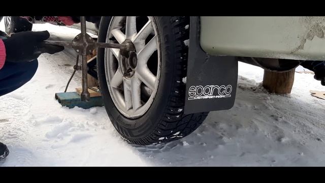 ЗАМЕНА ПЕРЕДНИХ ПРУЖИН,АМОРТИЗАТОРОВ,ЗАДНИХ ТОРМОЗНЫХ КОЛОДАК НА RENAUL MEGANE1 1.6 16V