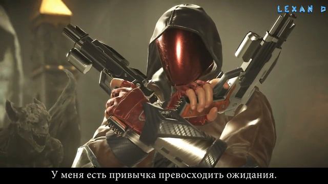 Injustice 2 - Чёрный Адам против Красного Колпака - Intros & Clashes (rus) смотреть онлайн