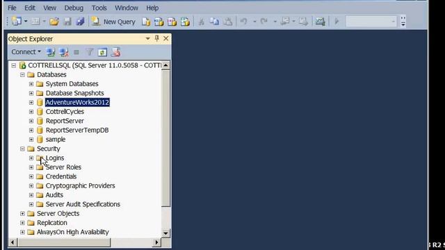SQL Server 2012 Create User from Domain смотреть онлайн