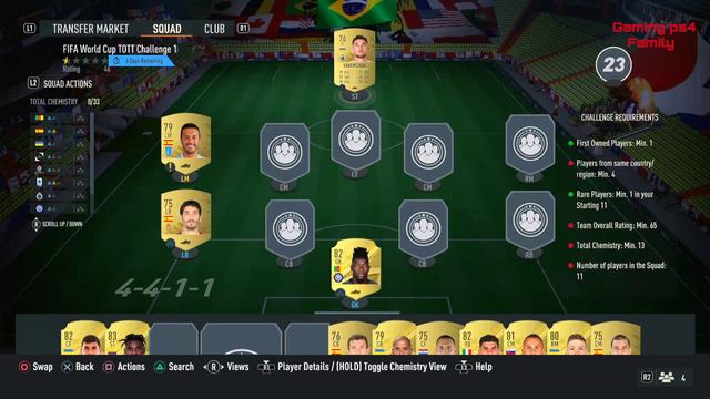 FIFA 23 SBC FIFA WORLD CUP TOTT CHALLENGE 1 смотреть онлайн
