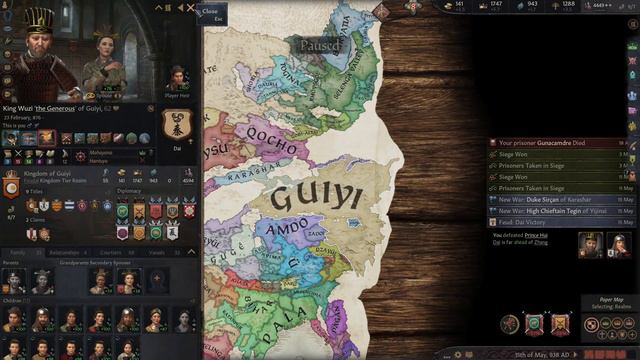 Crusader Kings 3 الموسم السابع/حـ06 .. خطوات الملوك смотреть онлайн