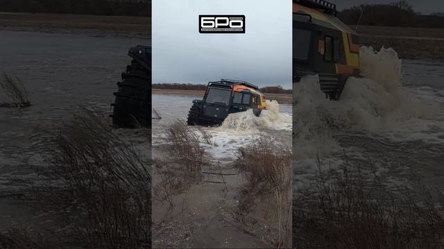 Электро вездеход борется с течением смотреть онлайн