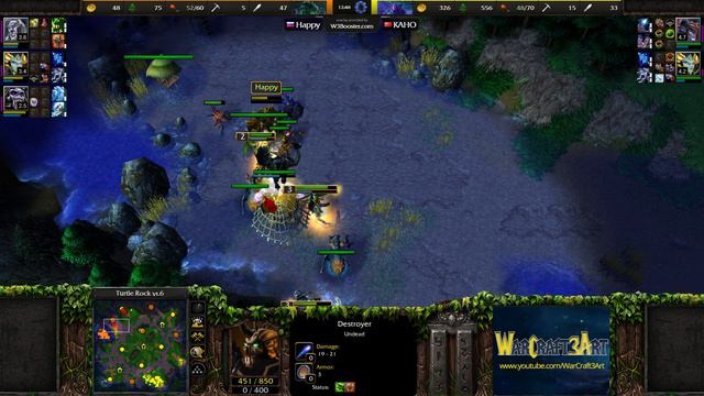 Happy(UD) vs Kaho(NE) - Warcraft 3: Classic - RN7361 смотреть онлайн