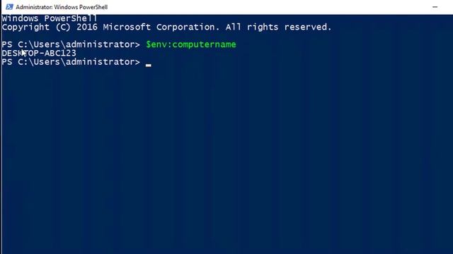 Using the PowerShell Command Rename-Computer to rename a domain computer when logged in locally смотреть онлайн