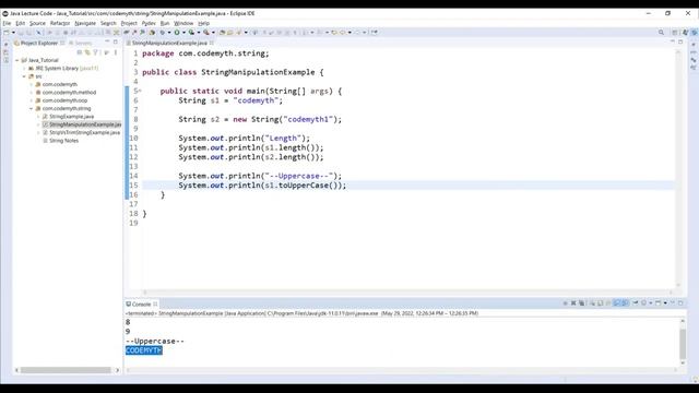 String Most Important Method in Java | Java Interview Questions | CodeMyth смотреть онлайн