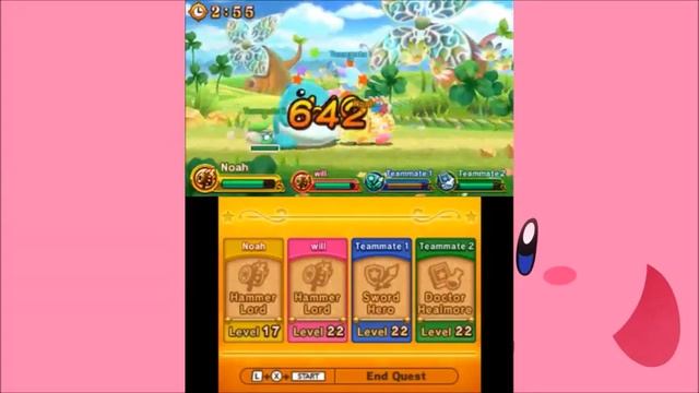 Team Kirby Clash Deluxe MULTIPLAYER GAMEPLAY смотреть онлайн