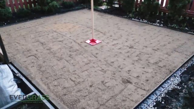 Монтаж искусственного газона смотреть онлайн