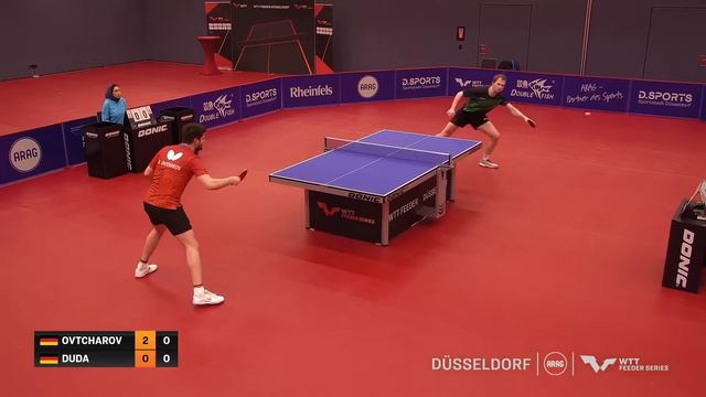 Dimitrij Ovtcharov vs Benedikt Duda | MS Final | WTT Feeder Düsseldorf III 2022 смотреть онлайн