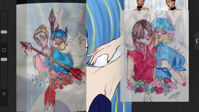 МОЙ ПЕРСОНАЖ СЬЮХА?! | история моего Ос| speedpaint смотреть онлайн