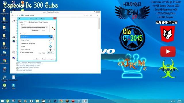 ESPECIAL DE 300 SUBS - (Parte 1/2) - PACK DE CURSORES + INSTALAÇÃO!! смотреть онлайн