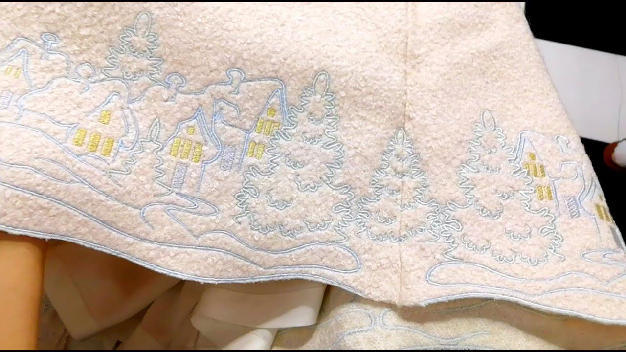 Стыковка дизайна. Ёлки на тёплой юбке. В гостях у Марины Черноивановой (Краснодар) смотреть онлайн