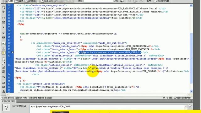 aula 3077 php - fornecedor configurando listas e ordenações.avi смотреть онлайн