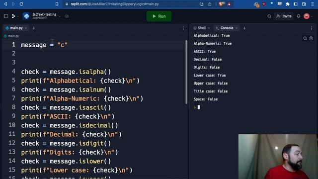 Beginning Python 02-A String Manipulation Part 1 смотреть онлайн