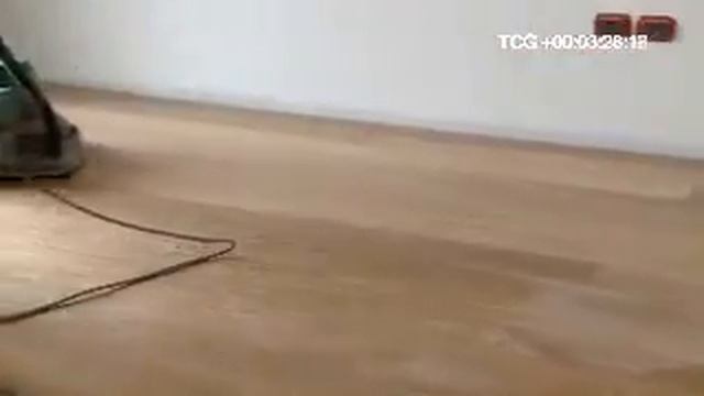 Нанесение паркетного масла Parquet Oil (Borma Wachs)