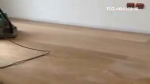 Нанесение паркетного масла Parquet oil (Borma Wachs)