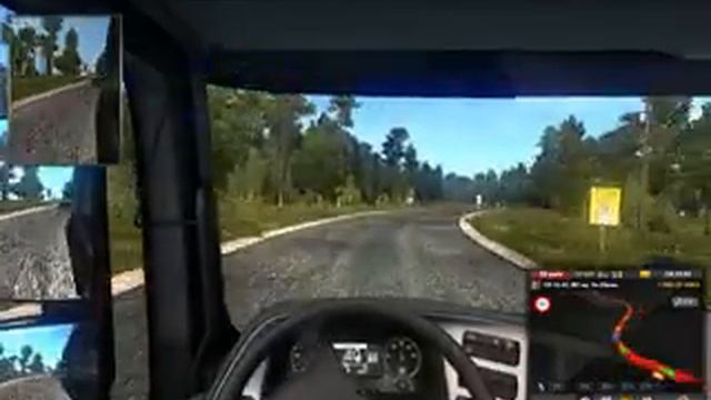 Euro Truck Simulator 2 1.39 РЕЙС НА ВЯТКУ смотреть онлайн